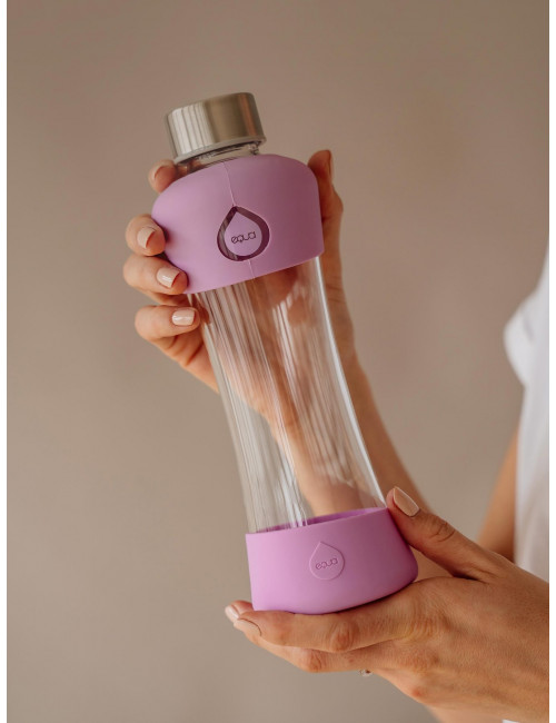 Klaaspudel silikoonkaitsega...