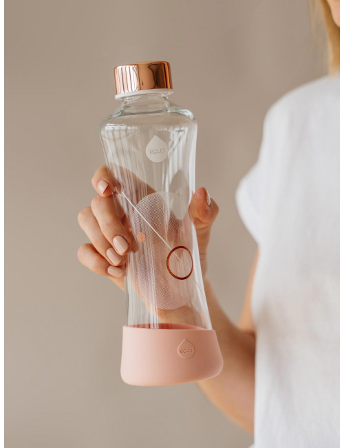 Klaaspudel silikoonkaitsega...