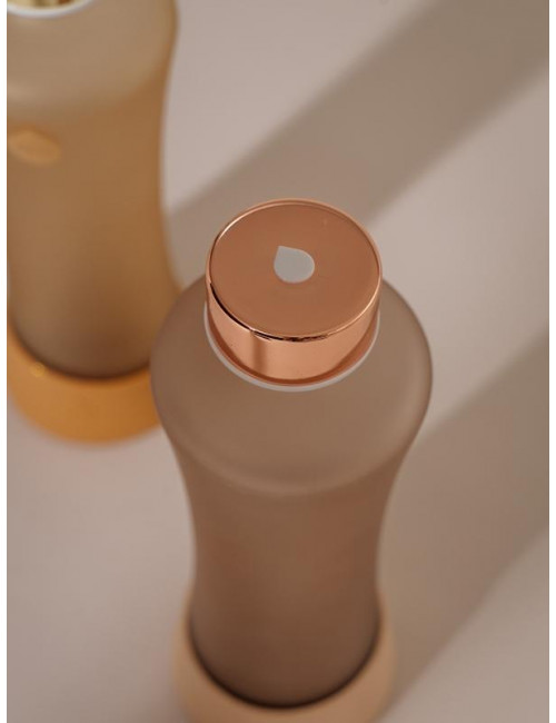 Klaaspudel silikoonkaitsega...